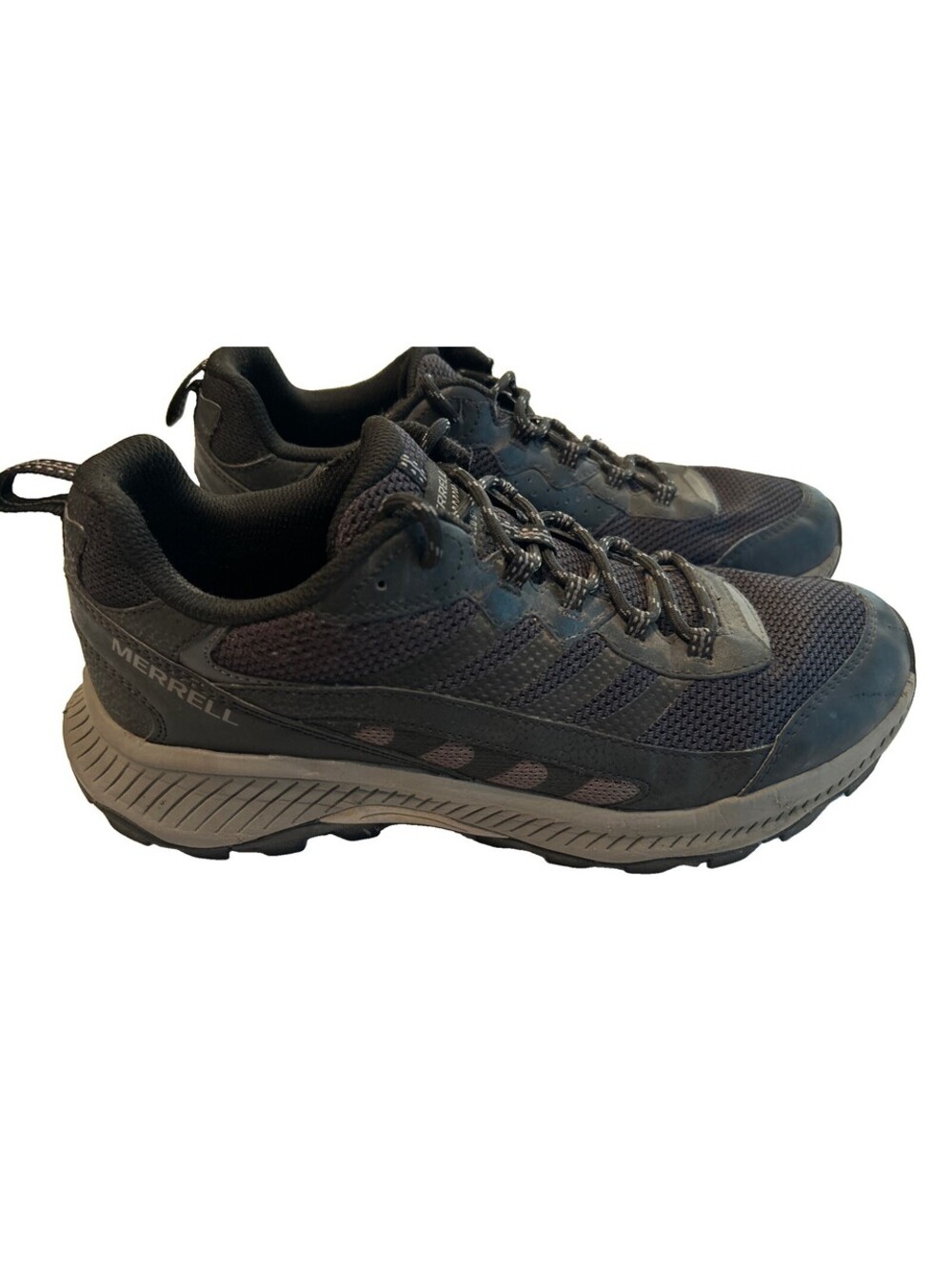 Merrell Hiking Shoes Men’s Size 11 Black Gray Speed Strike 2 J037849 Trail